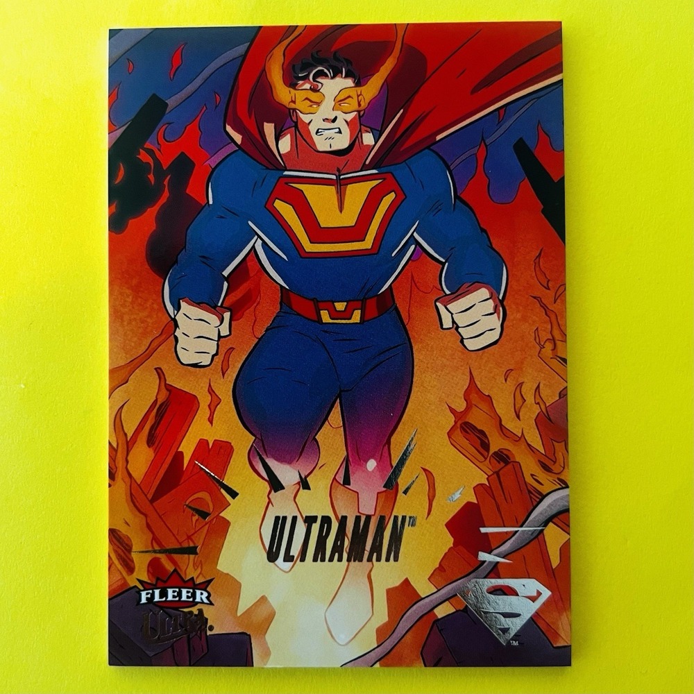 2025 Fleer Ultra Superman #95 Ultraman Base Card DC Comics